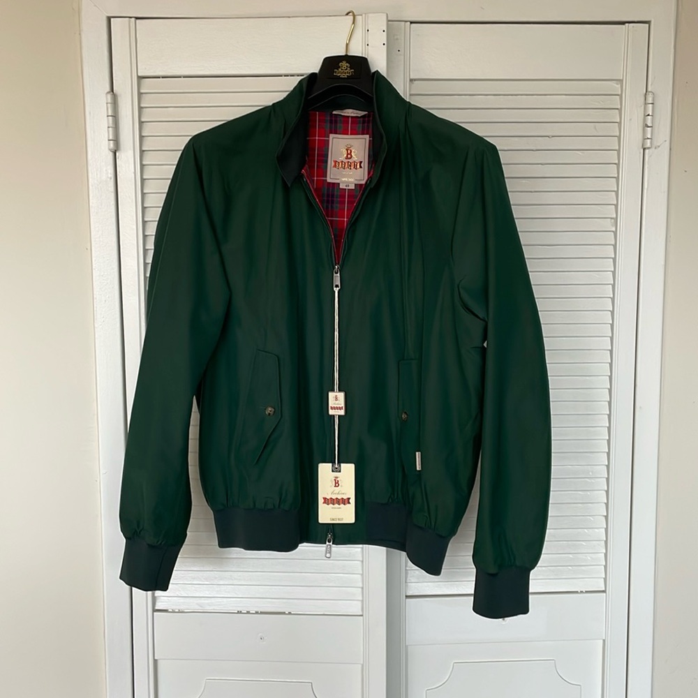 Racing Green Baracuta G9 Harrington jacket NWT